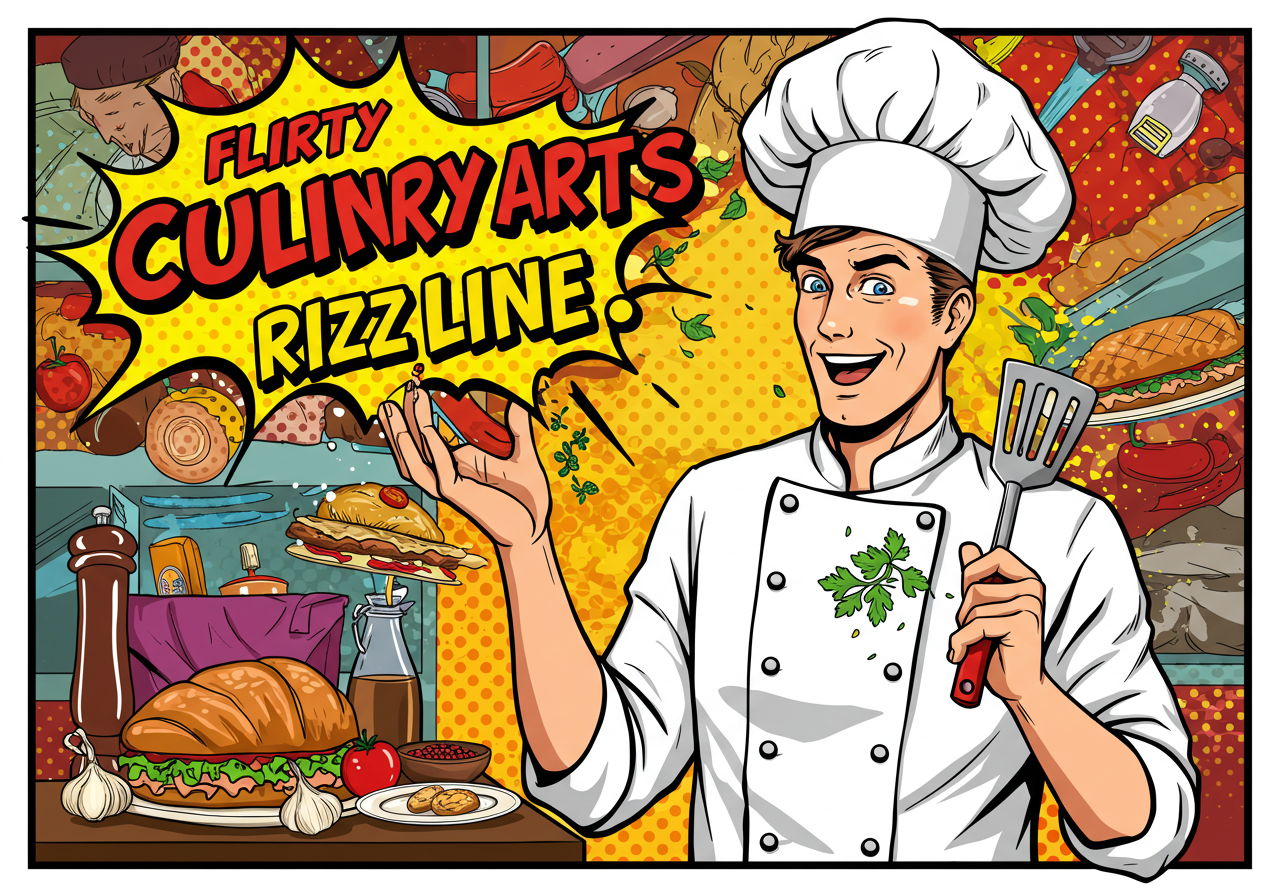Flirty Culinary Arts Rizz Lines