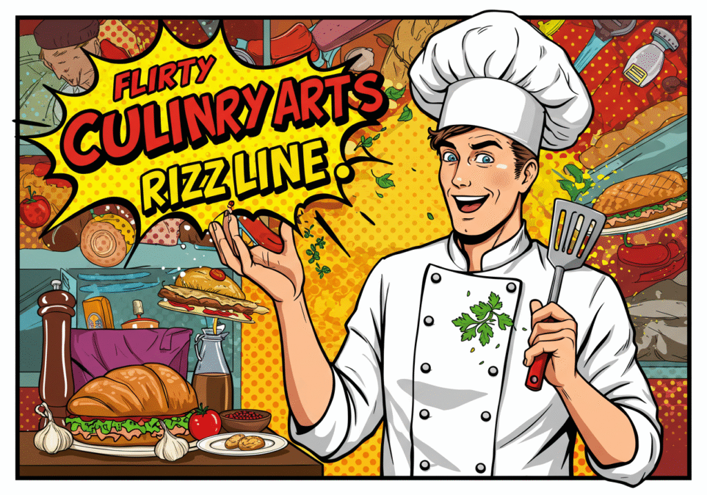 Flirty Culinary Arts Rizz Lines