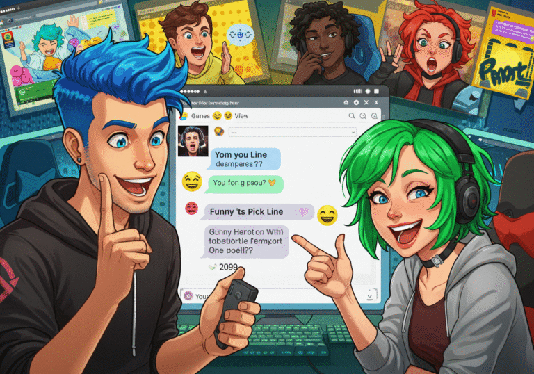 Funny Pick-Up Lines For Gamers